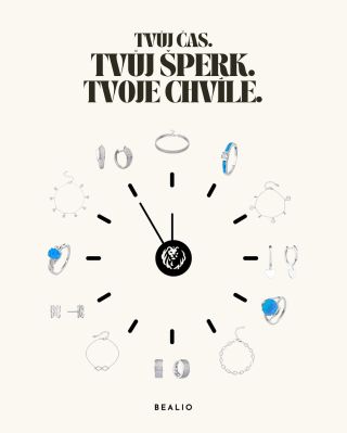 Každá minuta může být výjimečná – stačí ji ozdobit kouskem, který tě vystihuje. Objev kolekci BEALIO a najdi šperk pro...